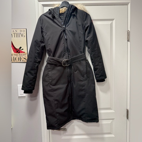 Black Canada Goose Whistler Parka - Picture 2 of 16